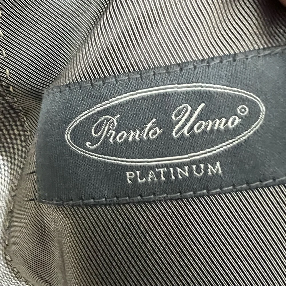 PRONTO UOMO PLATINUM SPORTS BKAZER SIZE 48R A TWEED BLEND. VERY POSH IN ☑️ - Picture 3 of 9